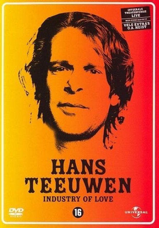 Hans Teeuwen - Industry of love (dvd tweedehands film), Cd's en Dvd's, Dvd's | Actie, Ophalen of Verzenden