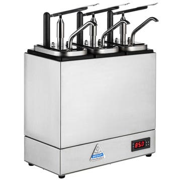 Verwarmde Sausdispenser | RVS | 3 NEOdis Dispensers (3x 3L), Verzenden, Nieuw in verpakking
