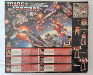Hasbro - Action figure Transformers Pentajet - 1980-1990