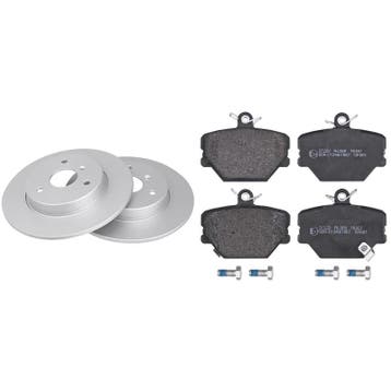 Remschijven + remblokken Voorzijde Smart Fortwo Coupé 0.7, Autos : Pièces & Accessoires, Verzenden