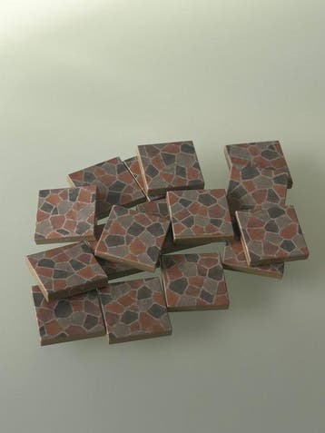 Lego Stenen - Lego uniek beprinte 2x2 tegels pad 100 stuks, Nieuw