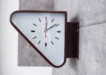 Wandklok - Seikosha CO. LTD Seiko - Staal, Bakeliet,
