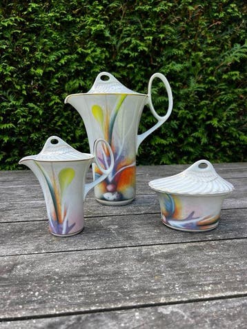 Rosenthal - Koffieservies voor 4 (3) - Porselein - Mythos