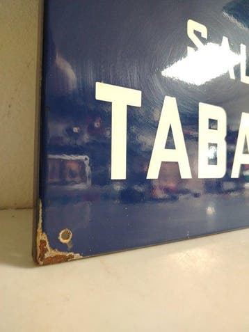 Emaille bord - Sali e Tabacchi Riv. N. - Republiek van