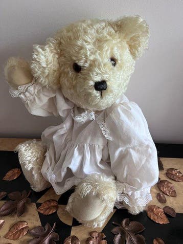 Vintage - Speelgoed Sneeuwwitte mohair beer - 1960-1970 -, Antiek en Kunst