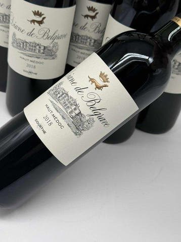 2018 Diane de Belgrave - Médoc - 6 Flessen (0.75 liter), Verzamelen, Nieuw