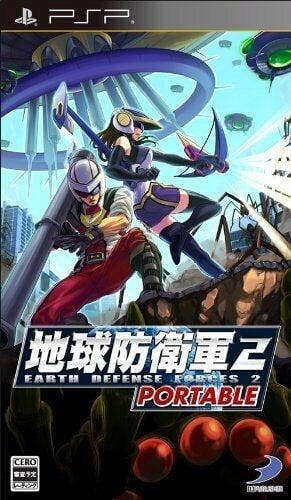 Earth Defense Force 2 Portable - ASIA (PSP Games), Games en Spelcomputers, Games | Sony PlayStation Portable, Zo goed als nieuw