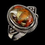 Turquoise Bague T55 sertie de Turquoise de Kingman- 5.33 g -