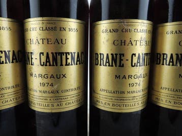 1974 Château Brane Cantenac - Margaux 2ème Grand Cru Classé