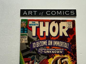 The Mighty Thor #136 - 2nd Appearance Of Lady Sif - 1 Comic