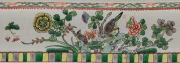 Gemberpot - Porselein - Famille Verte gemberpot, Antiek en Kunst
