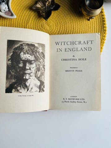 Christina Hole - Witchcraft in England - 1945