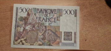 Frankrijk. - 500 Francs - 19/07/1945 - Fayette 34-01 (Zonder, Postzegels en Munten
