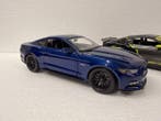 1:18 - Modelauto (2) - Ford Mustang GT 5.0 + Ford Mustang, Nieuw