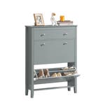 2dekans | SoBuy FSR89-HG Schoenenkast met 2 Kleppen en 1, Ophalen of Verzenden, Nieuw