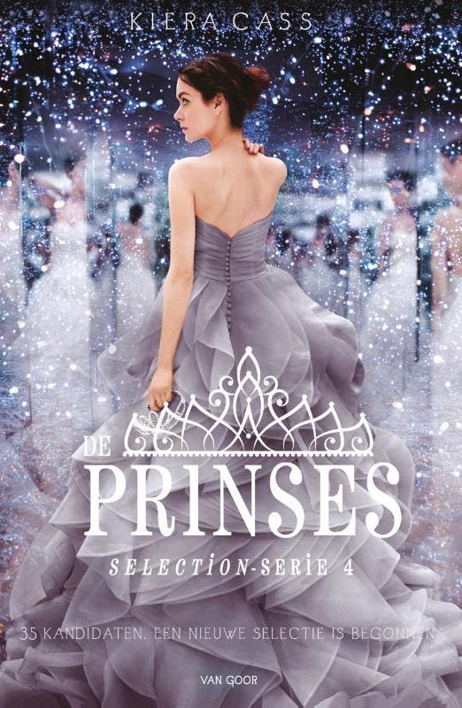 De prinses / Selection / 4 9789000345182 Kiera Cass, Boeken, Kinderboeken | Jeugd | 13 jaar en ouder, Gelezen, Verzenden