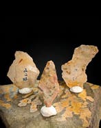 Musteriense vuursteen en bot Werktuig - 7 cm (Zonder
