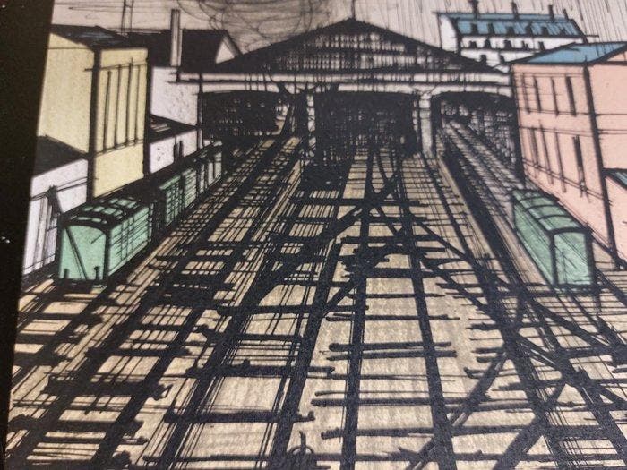 Bernard Buffet (1928-1999) - Gare St Lazare, Antiek en Kunst, Antiek | Overige Antiek
