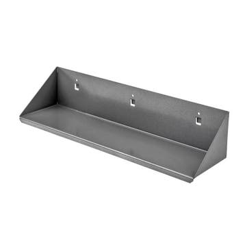 Stalen legbord 38 x 10 x 8 cm. voor gereedschap gatenwand of, Doe-het-zelf en Bouw, Ophalen of Verzenden, Nieuw
