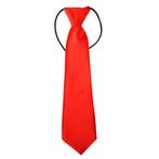 Fako Fashion - Kinderstropdas - Effen - Elastiek - Rood, Verzenden