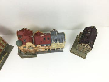 Vollmer, Kibri H0 - Modeltreingebouwen (5) - Zeer fraaie, Nieuw