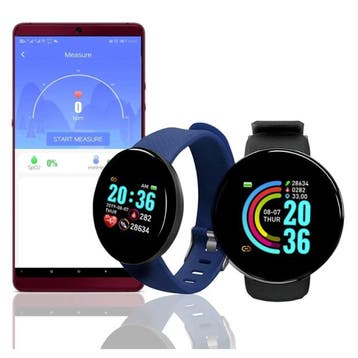 B41 Smartwatch Siliconen Bandje Health Monitor / Activity, Verzenden, Nieuw, YP