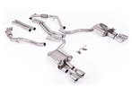 Cat-back uitlaatsysteem | Audi S5 | Milltek Sport Quad 100 m, Verzenden