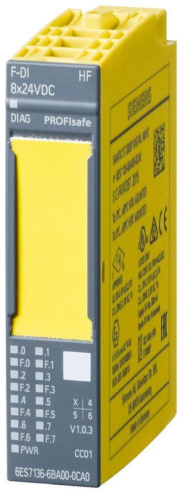Siemens Et 200Sp Digitaal Ingangsmoduul 8Di 24Vdc Hf -, Verzenden