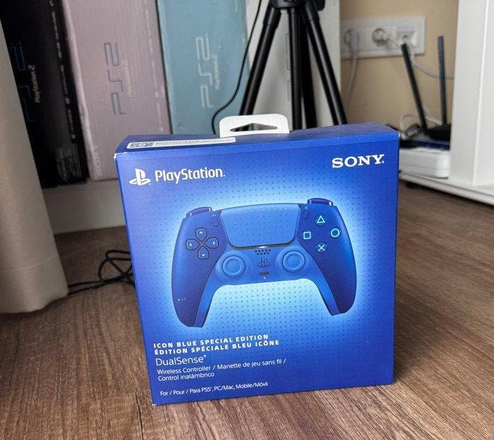Sony - PlayStation 5 - Dualsense Icon Blue Special Edition -, Games en Spelcomputers, Spelcomputers | Overige Accessoires