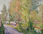 Jacinthe Pozier (1844-1915) - Les bords de lAven en automne