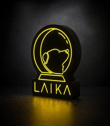 Tafellamp - Buikspieren - Laika-tribuut