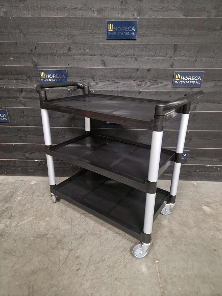 Serveerwagen | Maxima | 3 Werkbladen | horeca, Articles professionnels, Horeca | Autre