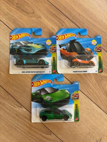 Hot Wheels 1:64 - Modelauto (33) - Ford - Chevrolet, Honda,