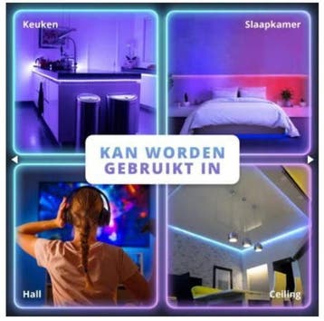 Ledstrip kopen? bij Retourkoop vind je de goedkope led strip, Kunststof, Verzenden, Minder dan 50 watt, Waterbestendig