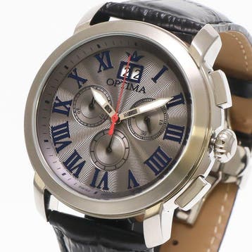 Optima - Swiss Made Chronograph - OSC392-SL-2 - Zonder