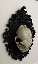 WT Horror Art - WT Horror Art - Sculpture, Gothic Skull Cat