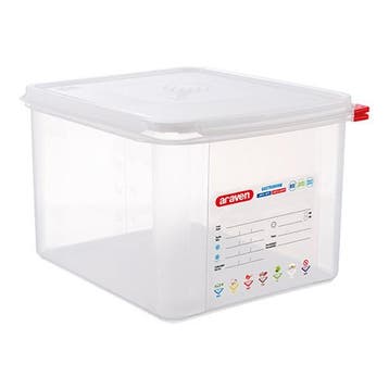 Voedseldoos | 12.5L | 1/2GN | 325x265x200(h)mm Araven, Verzenden, Nieuw in verpakking