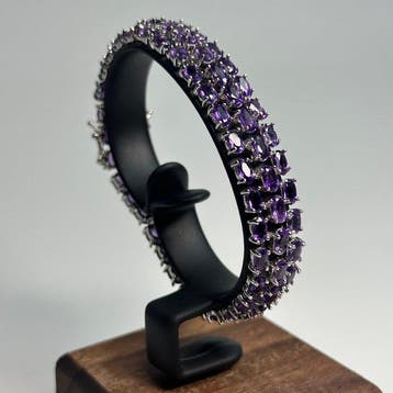 Zonder minimumprijs - Armband 925 Sterlingzilver, 18k goud, Nieuw