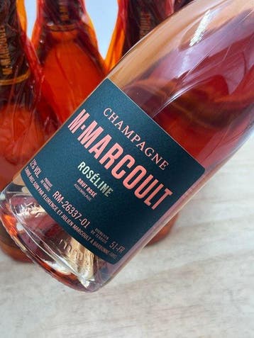 M.Marcoult, Roséline - Champagne Rosé - 6 Flessen (0.75