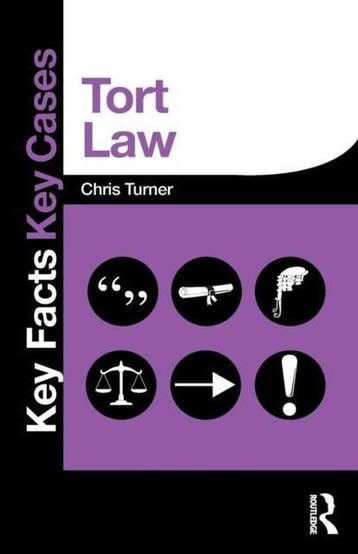 Tort Law 9780415833349 Chris Turner, Verzenden, Gelezen, Chris Turner