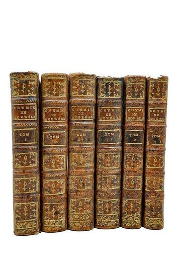 Herman Boerhaave - Élémens de Chymie - 1754