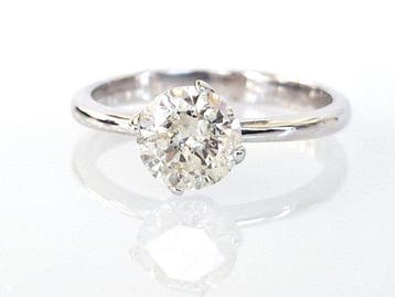 Sans prix de réserve - Bague de fiançailles - 14 carats Or