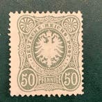 Duitse Rijk 1877 - 50 Pfenninge - MNG - Michel 38, Gestempeld