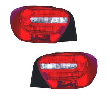 FEUX ARRIÈRE MERCEDES CLASSE A W176 12-15 BLANC ROUGE, Verzenden