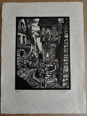 Josef Diveky (1887-1951) - Faust