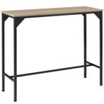 tectake Bartafel Kerry 120x40x100,5cm - Industrieel licht ho, Huis en Inrichting, Tafels | Eettafels, Verzenden, Nieuw