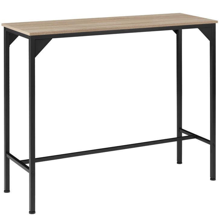 tectake Bartafel Kerry 120x40x100,5cm - Industrieel licht ho, Huis en Inrichting, Tafels | Eettafels, Verzenden