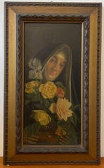 Italiaanse school (XIX) - Madonna, Antiek en Kunst