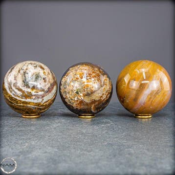 Ozeanjaspis-Kugel – Une œuvre dart naturelle unique avec, Verzamelen
