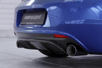 Diffuser | Achterbumper voor VW Scirocco 3 R HA247-K, Verzenden, Nieuw